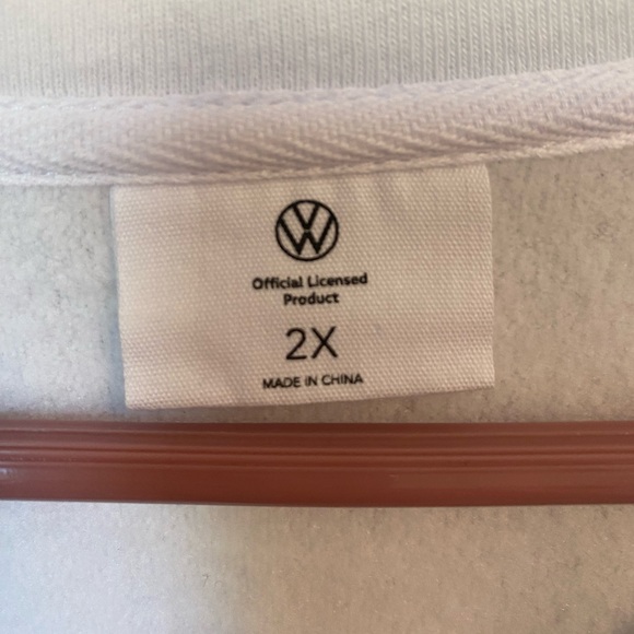 Volkswagen Black & White Mini Bus Graphic Crew Neck Top - Picture 3 of 5